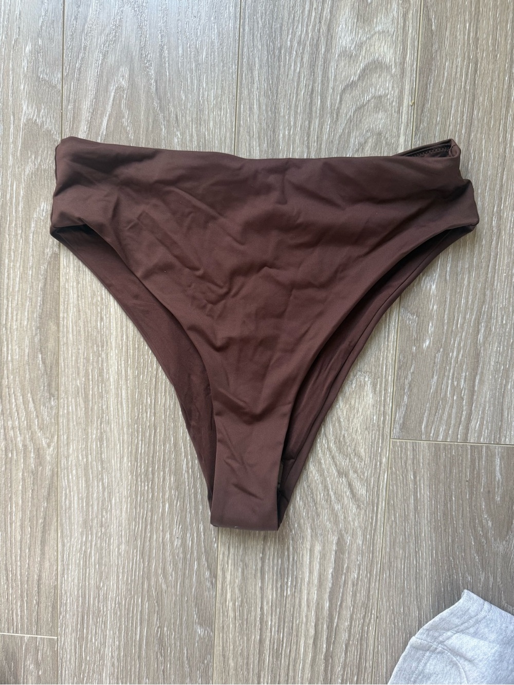 Skims Mid Waist Brown Bikini Bottom